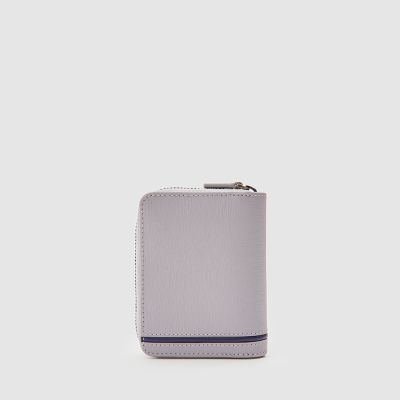 VIKTOR CARD HOLDER WITH EXTERNAL COIN COMPARTMENT