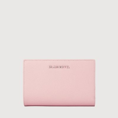 LINUS 2 FOLD 3/4 WALLET WITH EXTERNAL COIN COMPARTMENT