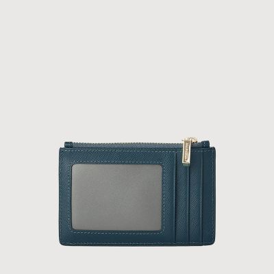 JIL CARD HOLDER WITH EXTERNAL COIN COMPARTMENT