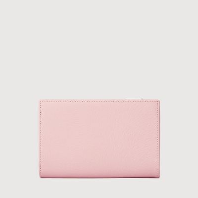 LINUS 2 FOLD 3/4 WALLET WITH EXTERNAL COIN COMPARTMENT