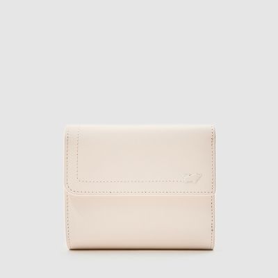 NANA 3 FOLD SMALL WALLET WITH EXTERNAL COIN COMPARTMENT